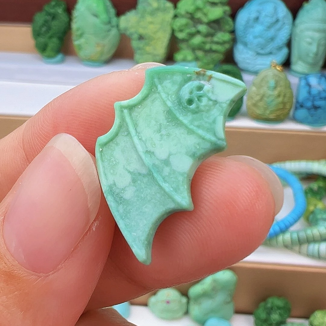 未镶嵌绿松石项链