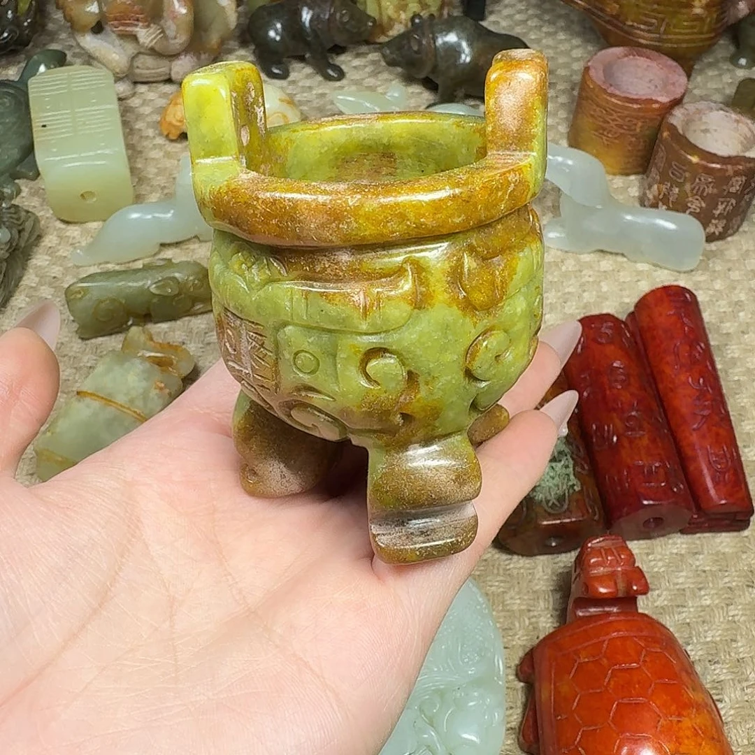 白玉菩提吊坠挂件