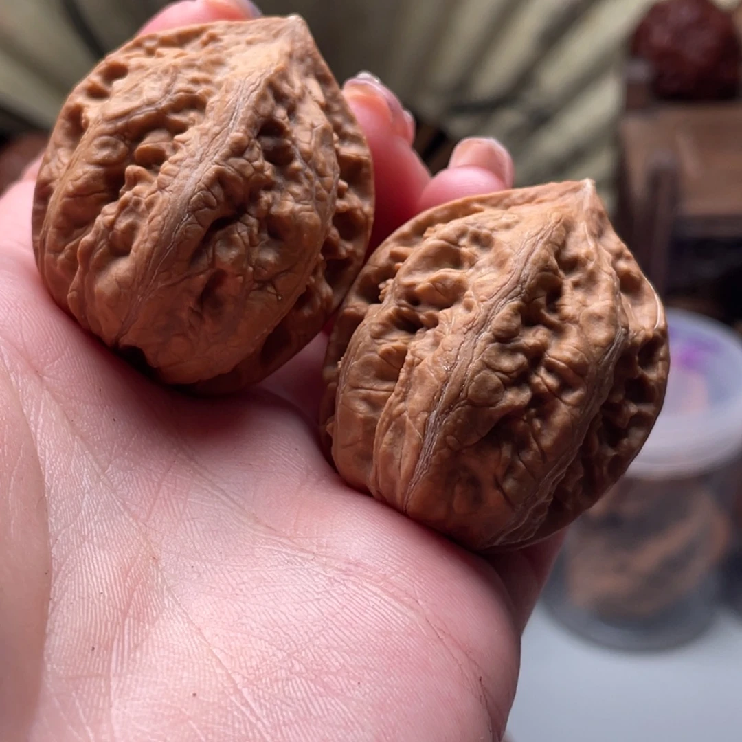 文玩核桃把件楸刀鱼121