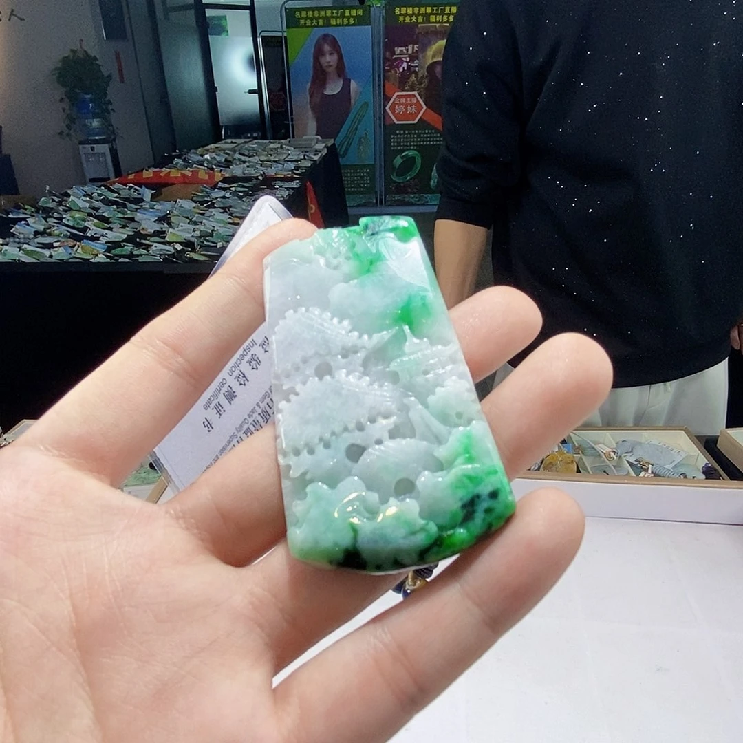 颈饰未镶嵌翡翠翡翠