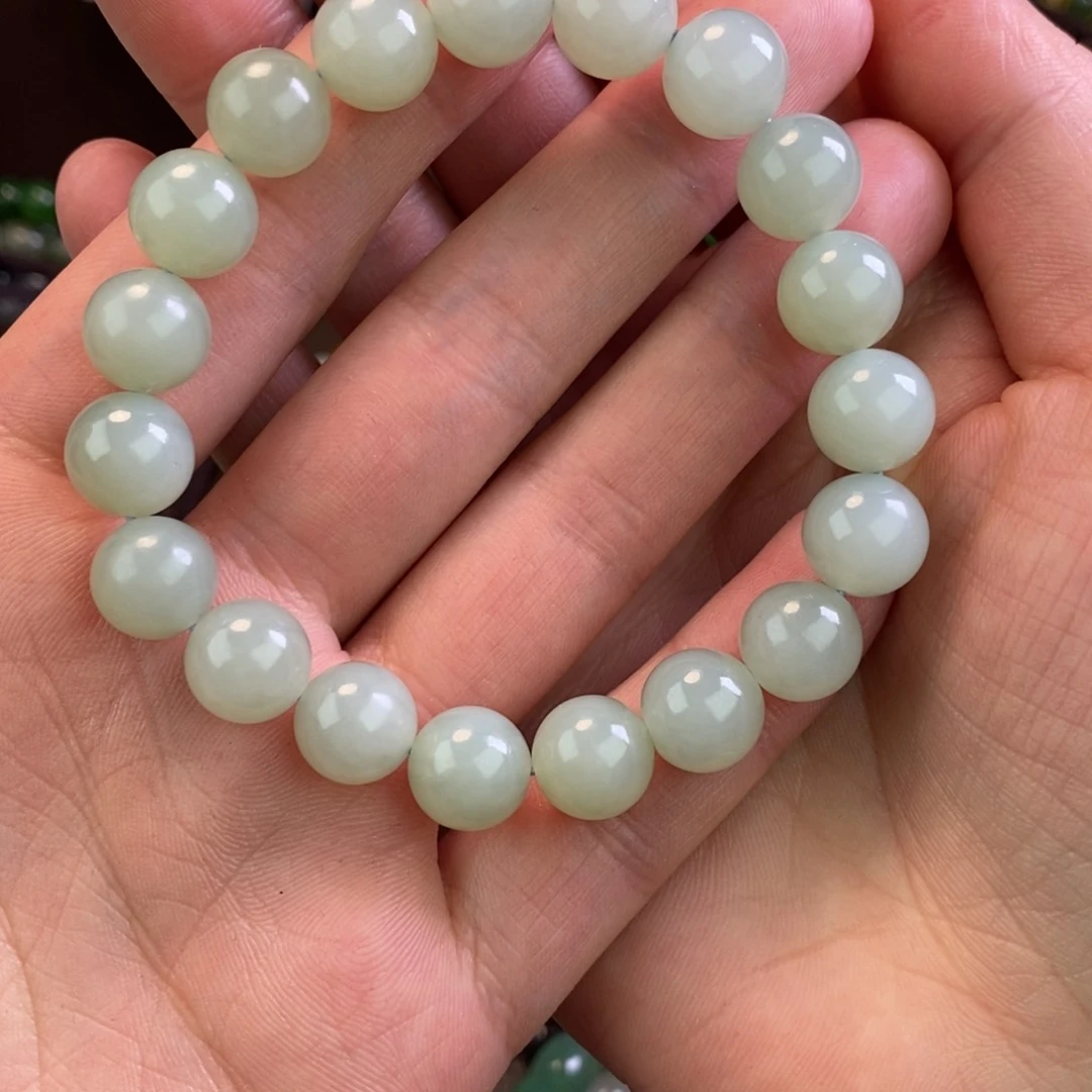 和田玉手链未镶嵌