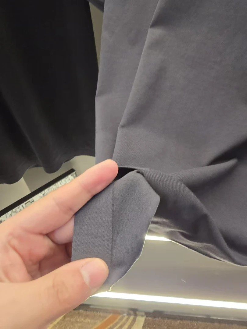 正确树树版本无痕压胶经典男款圆领