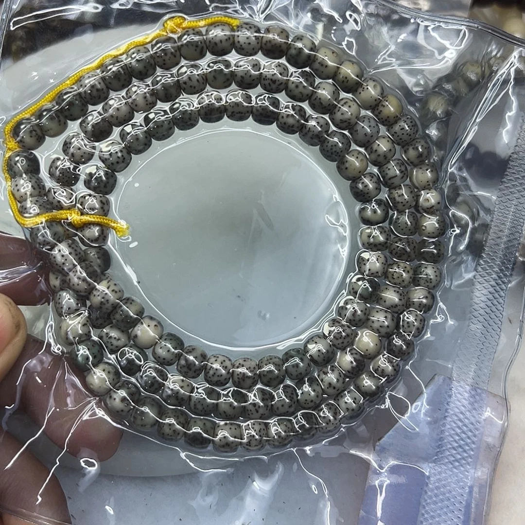 手串星月菩提57长老大眼睛星月菩提108-7左右