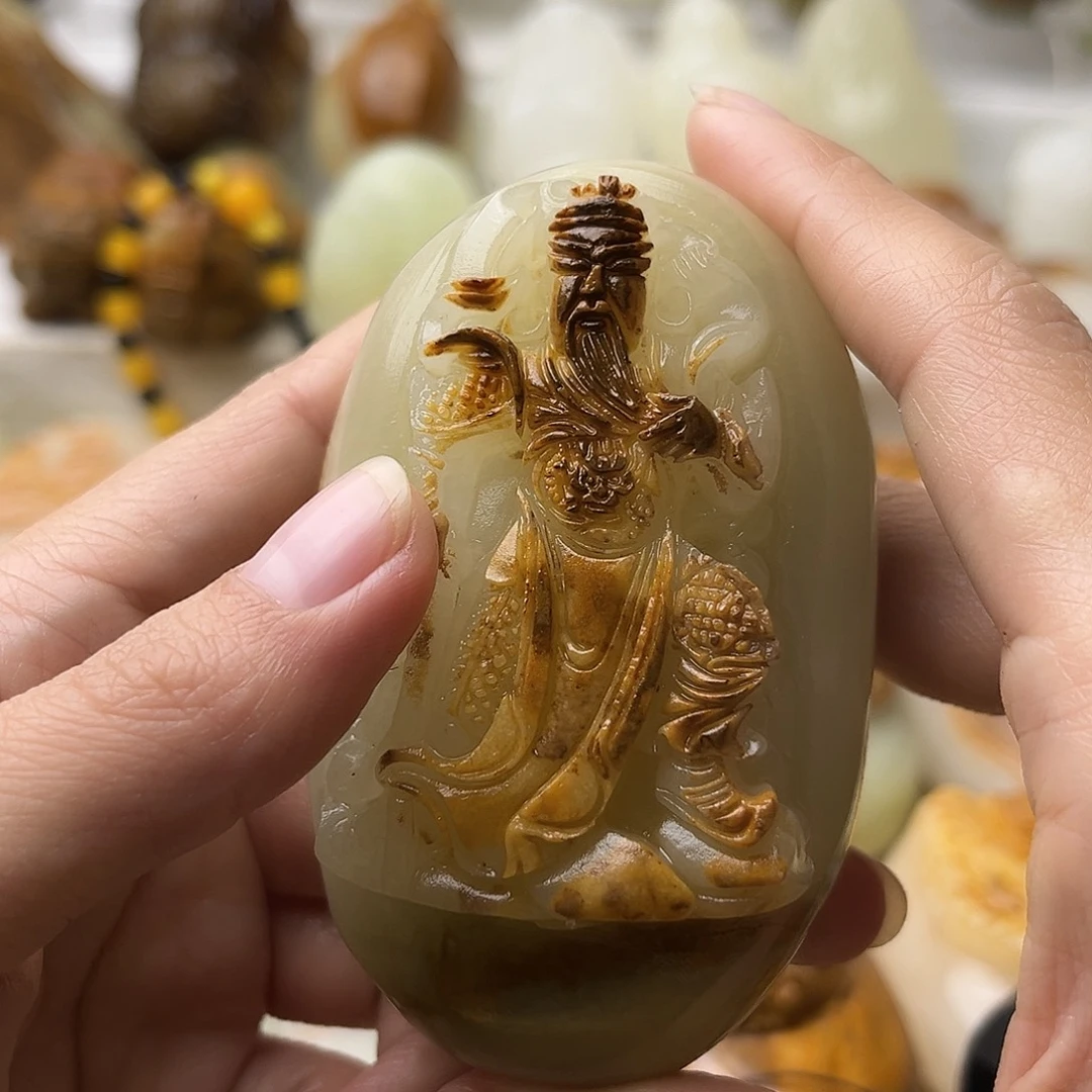 石材古青石不退换关公