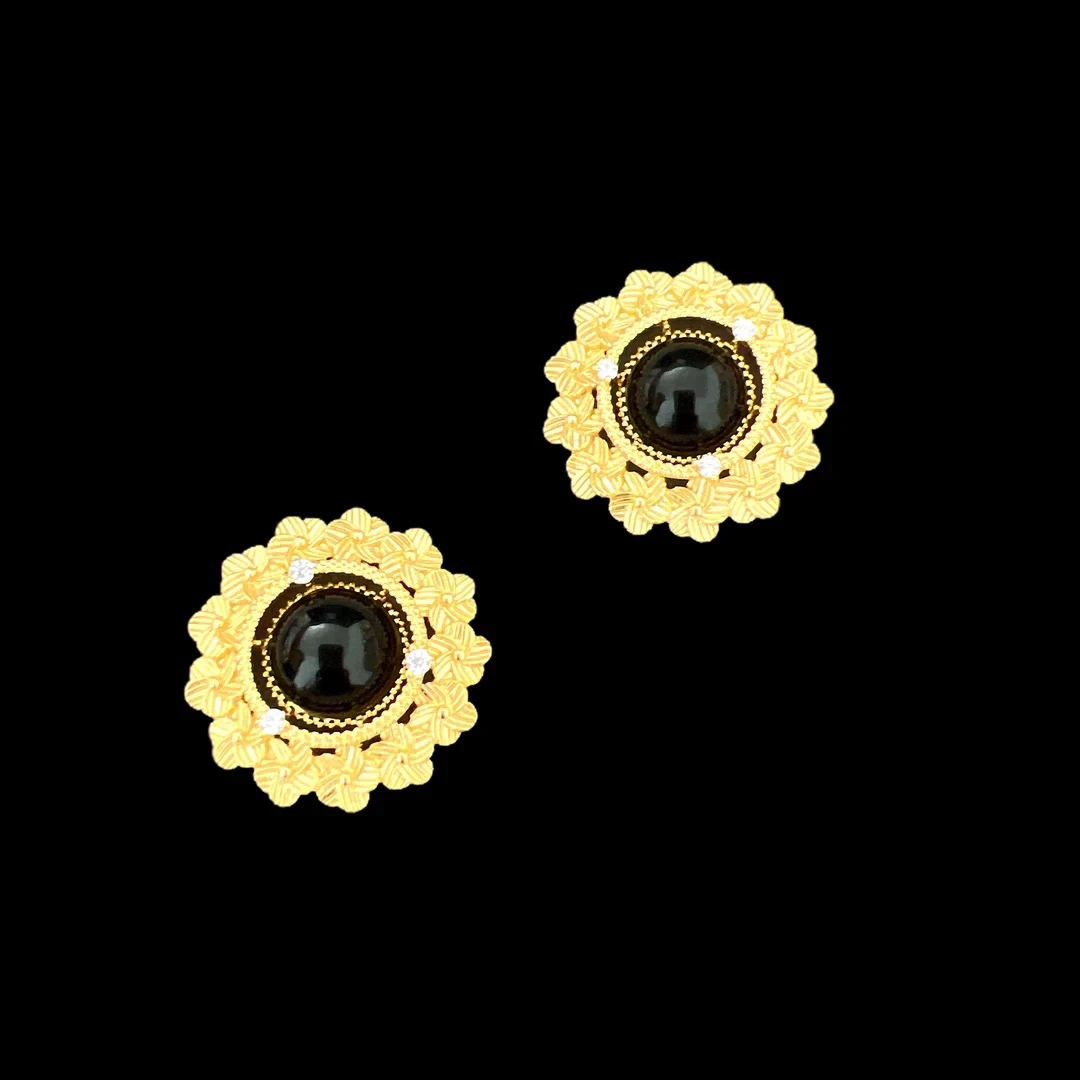 铜合金耳饰 F1191时尚手作耳钉