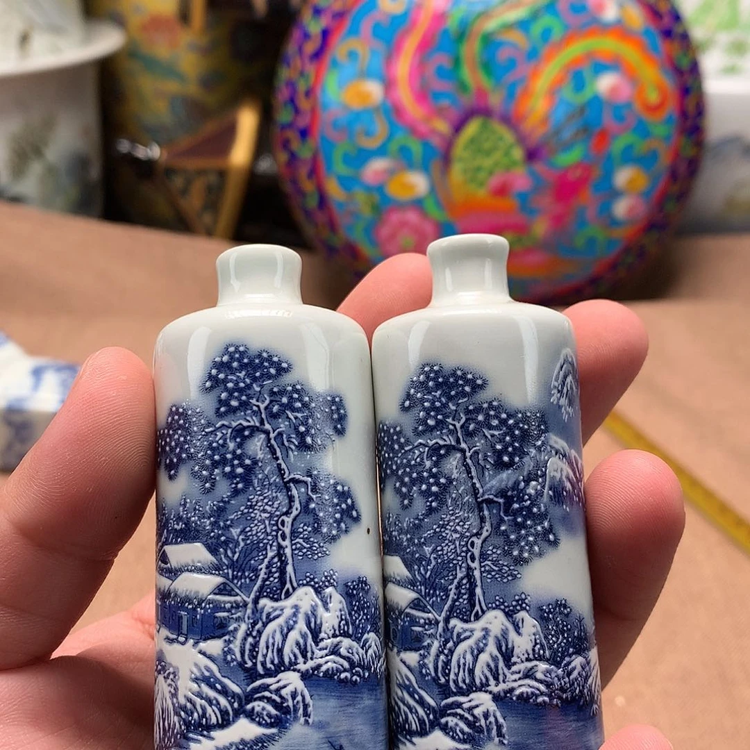 摆件景德镇陶瓷花瓶