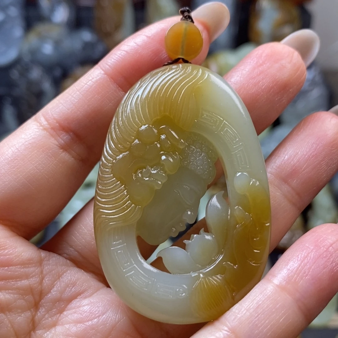 未镶嵌和田玉挂件