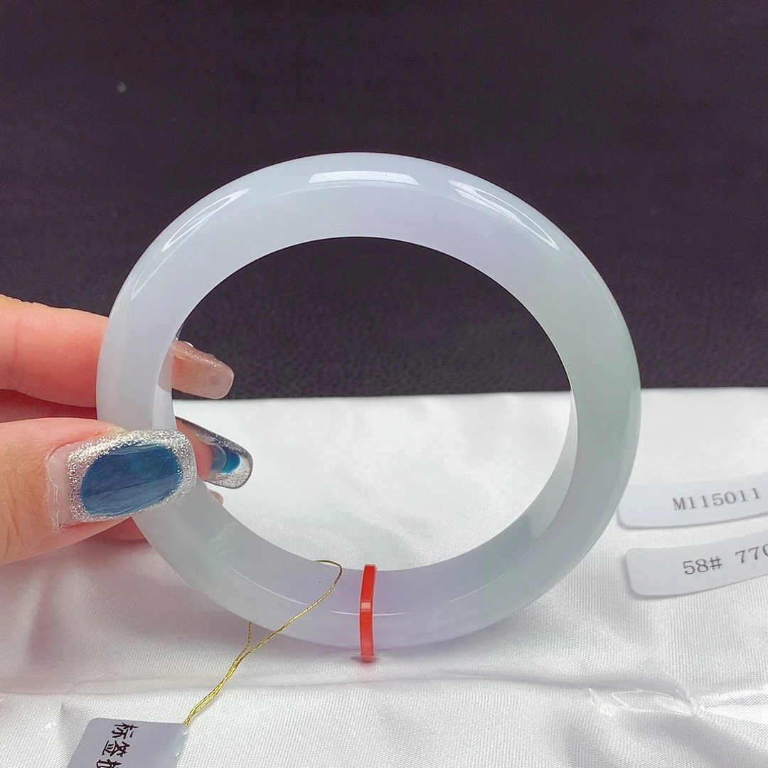 未镶嵌手镯翡翠58圈011