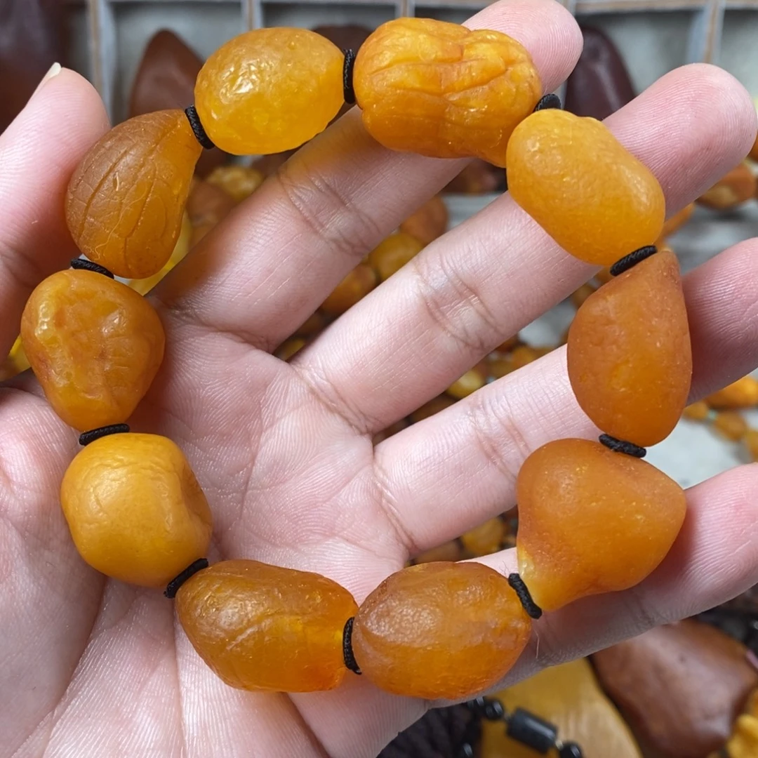 琥珀未镶嵌珠宝奇石