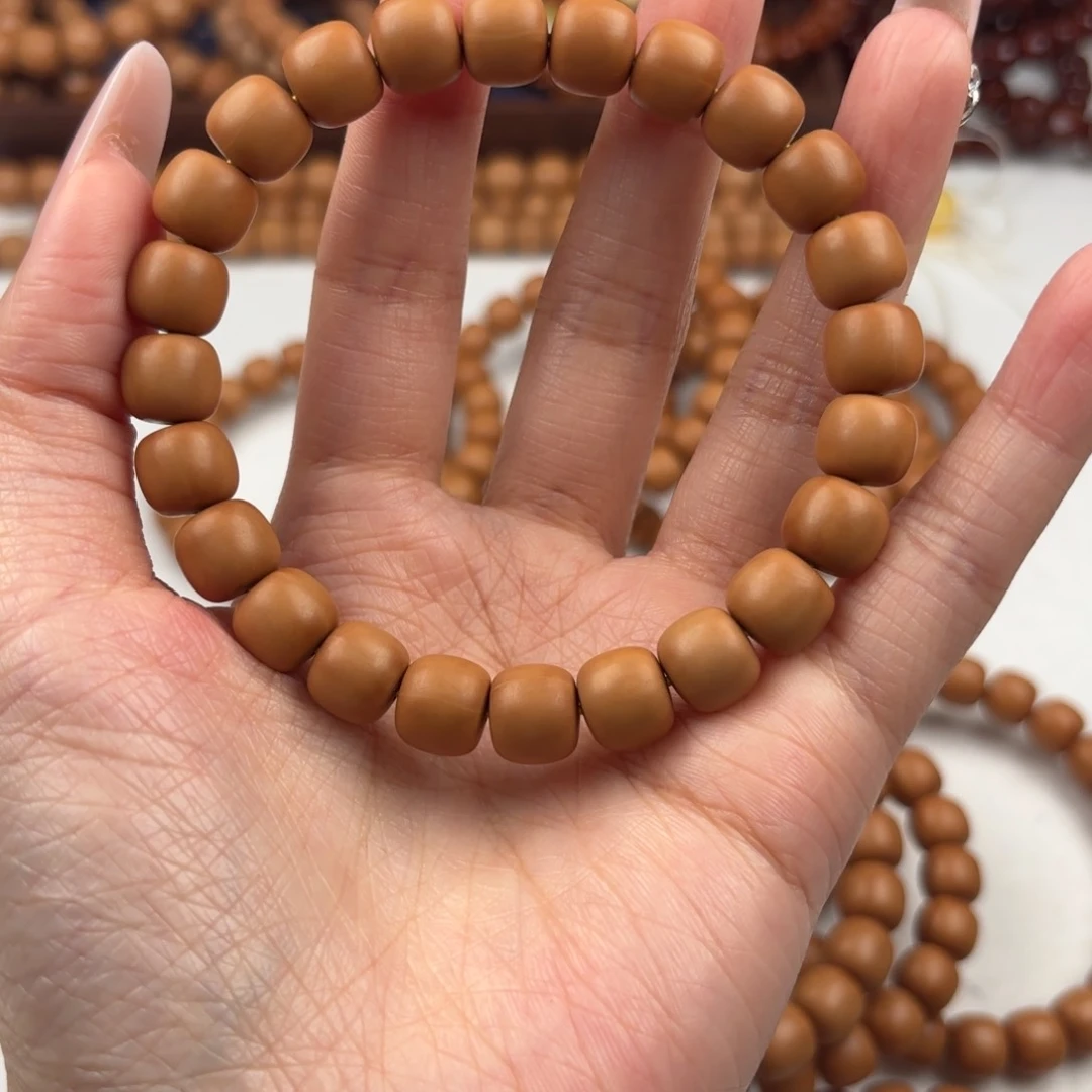 猴头核桃手串全品无暇自然走色老型10尺寸福利