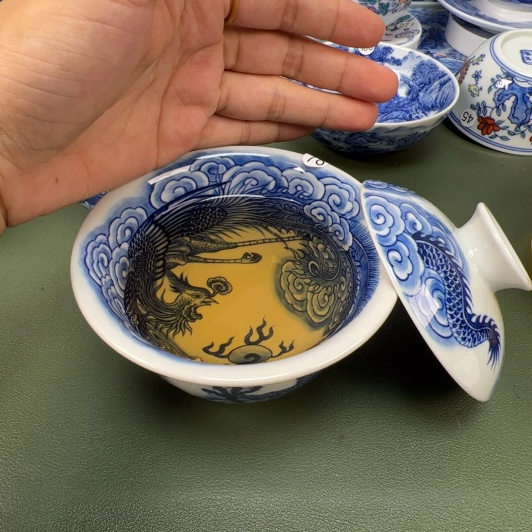 木木景德镇纯手工纯手绘茶具78