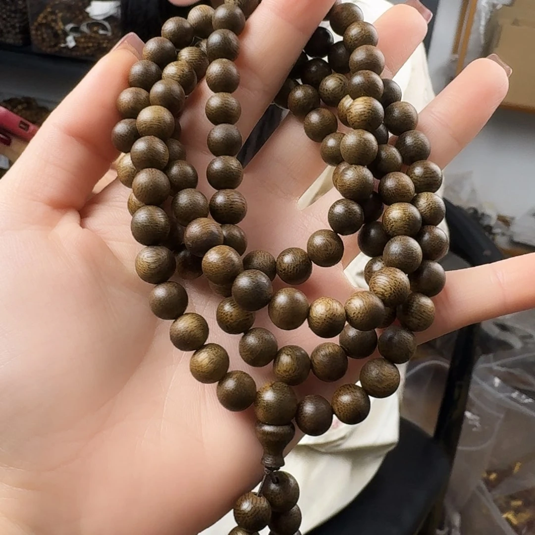 沉香香囊沉香张勺子圆珠多圈卡08发一