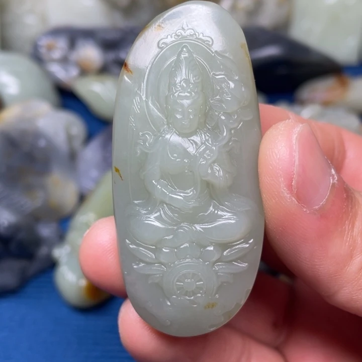 颈饰未镶嵌和田玉