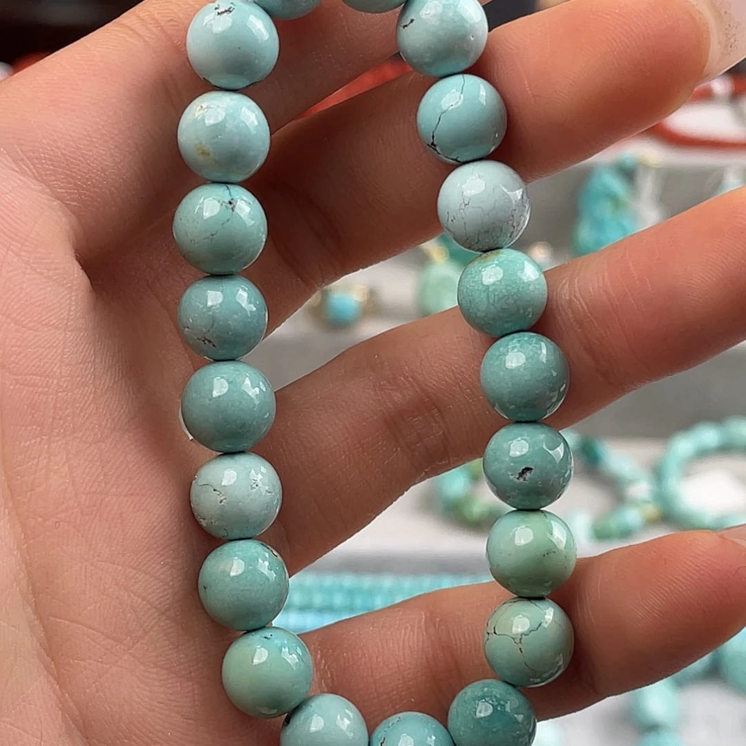 绿松石未镶嵌手串
