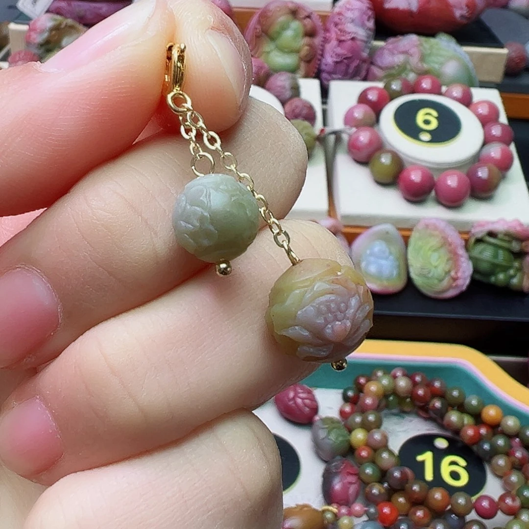 定制石英质玉定制未镶嵌盐源