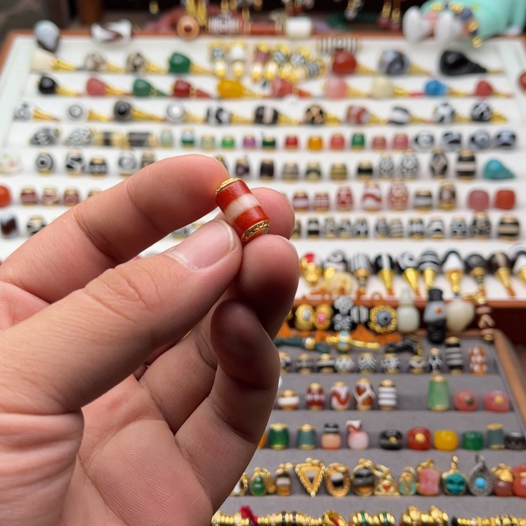 沉***&玛瑙/玉髓未镶嵌单珠