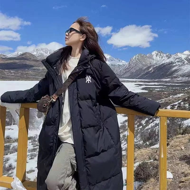 【三折专区】官方正版2025年冬季新款羽绒服长款保暖过膝加厚外套女