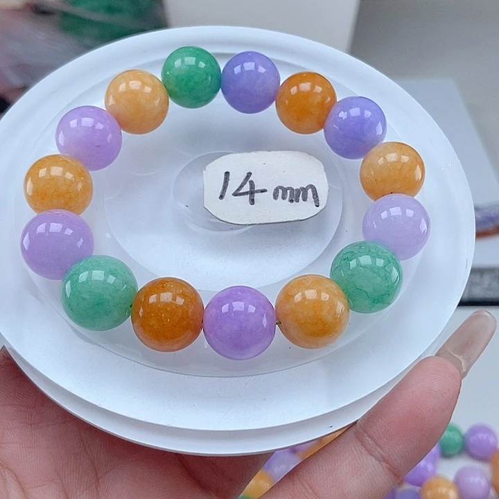 翡翠手链未镶嵌手链