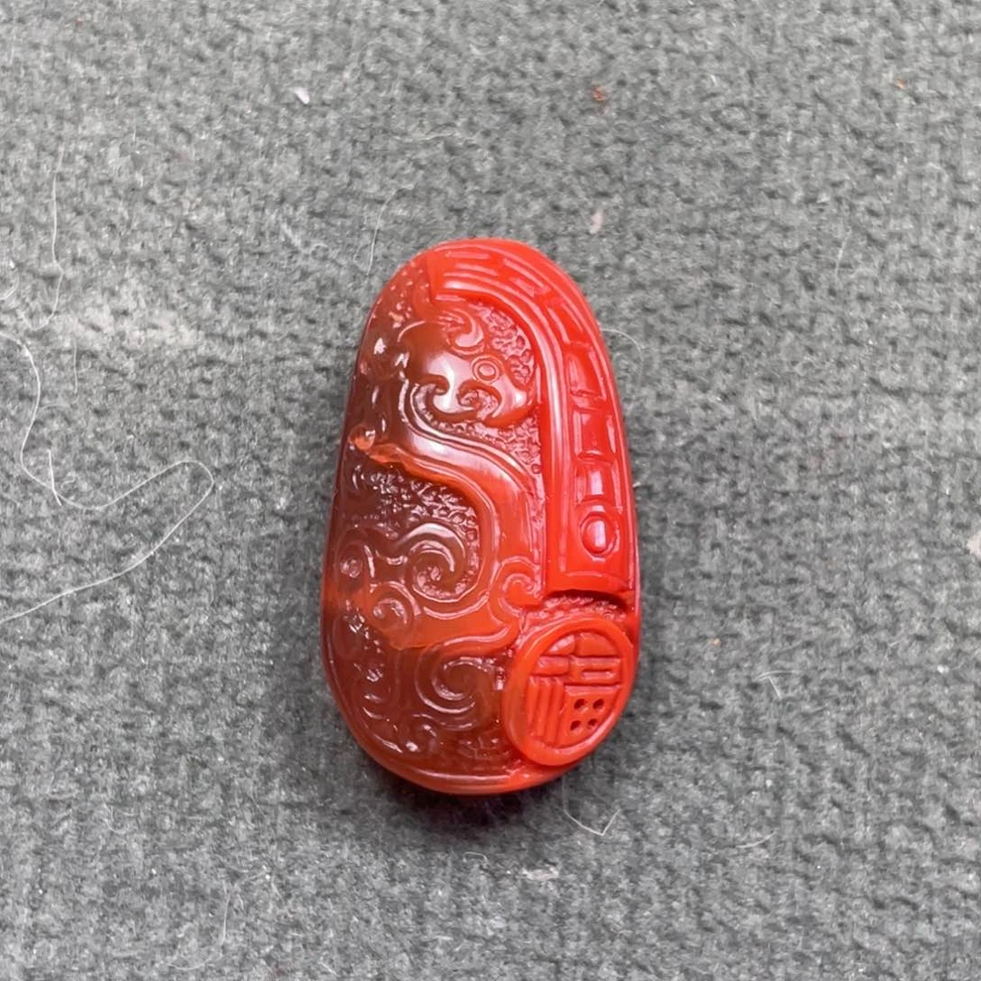 南红玛瑙颈饰未镶嵌