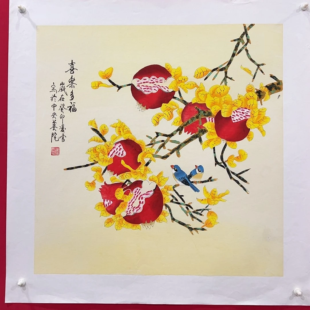 国画斗方题材精品
