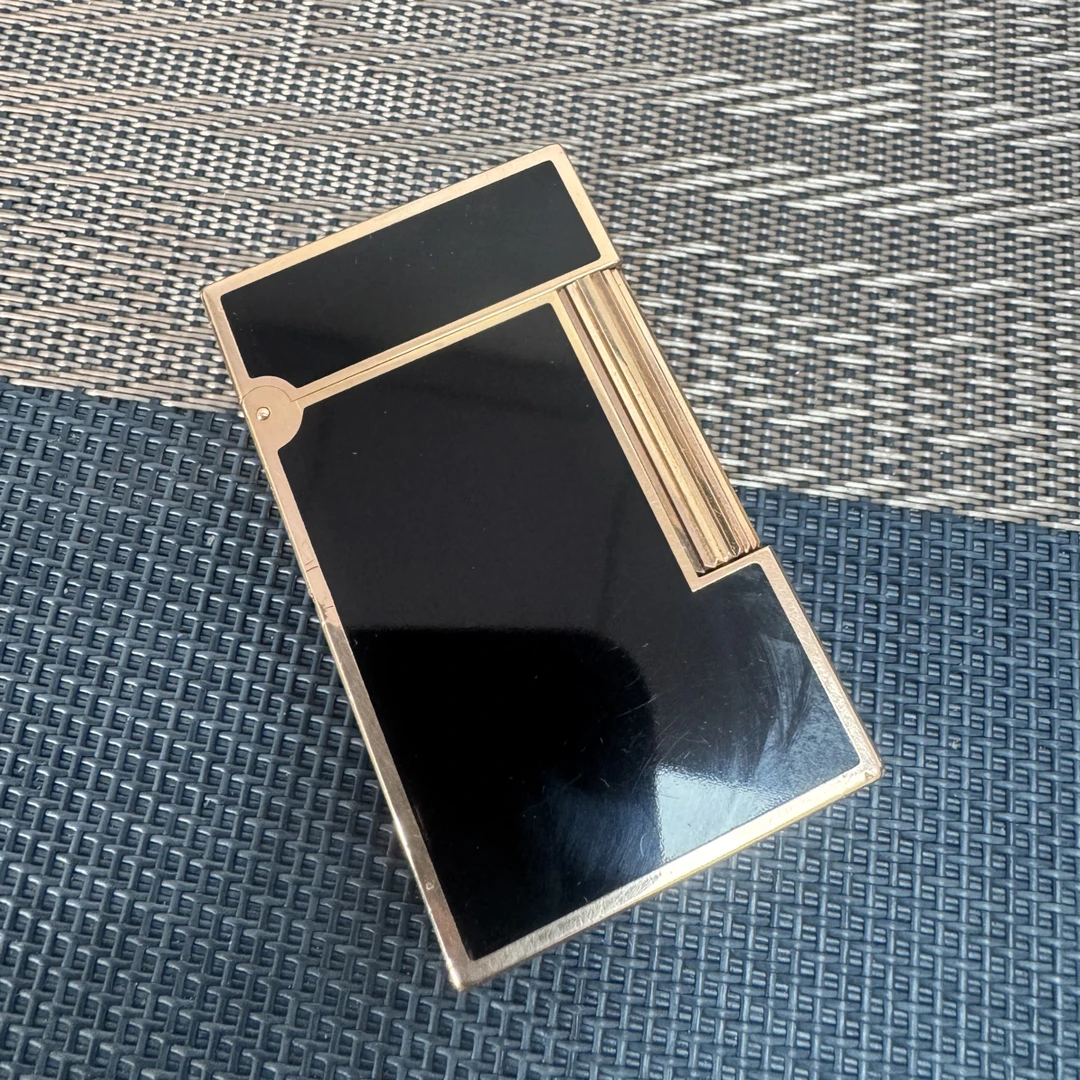 都L2大号朗声黑金教父打火机