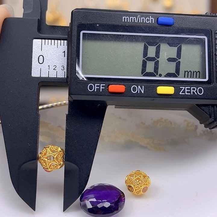 银S925镶嵌颈饰紫晶紫晶925镶嵌68