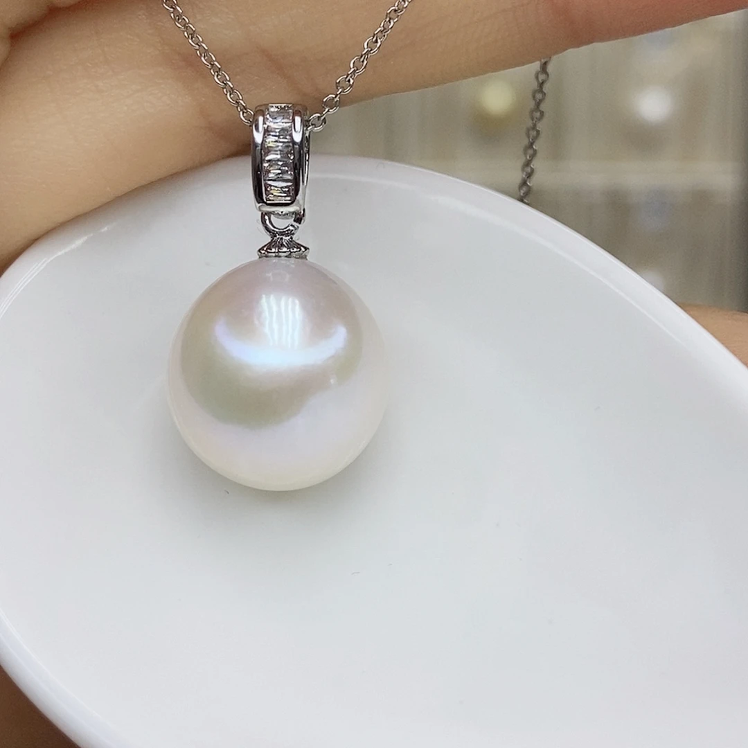 淡水珍珠颈饰合金