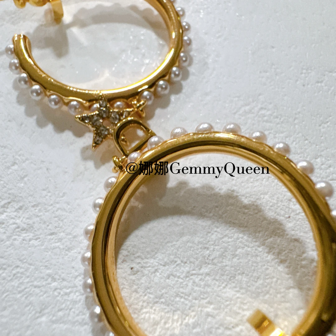 铜合金合成锆石耳饰 娜娜GemmyQueen耳环GQ07130