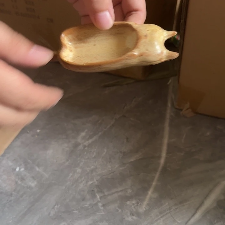 搪瓷蘸料碟猫咪粗陶，筷子架