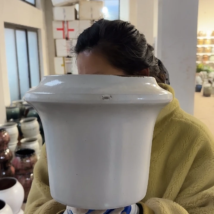 瑕疵高21口18花盆