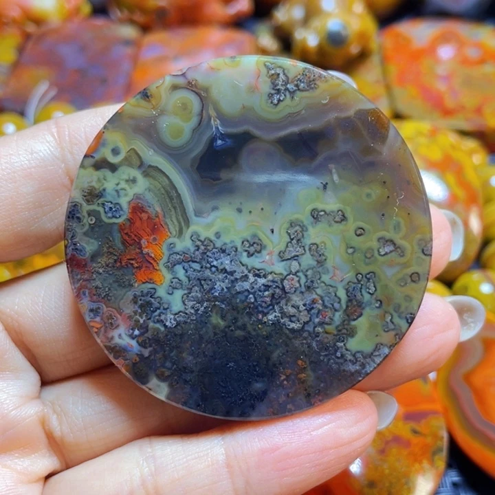 玛瑙/玉髓战国红吊坠未镶嵌