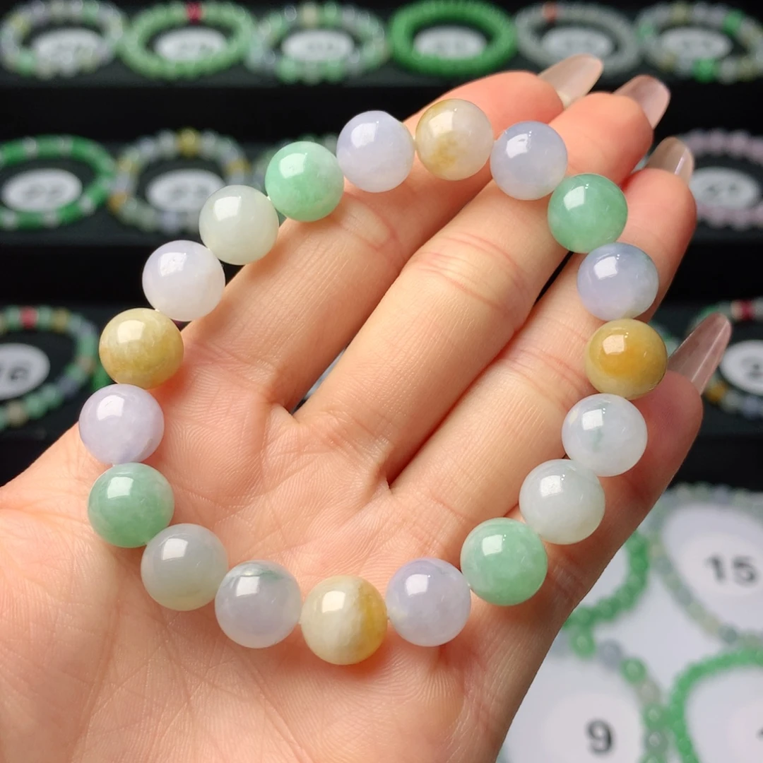 翡翠未镶嵌手链翡翠