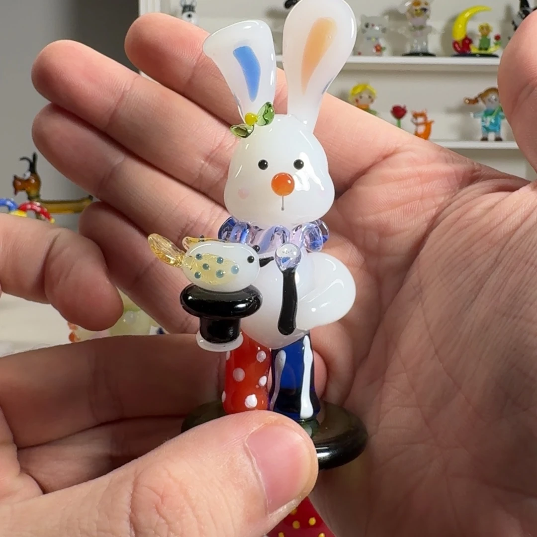 机***恼手工艺品琉璃魔术师兔子