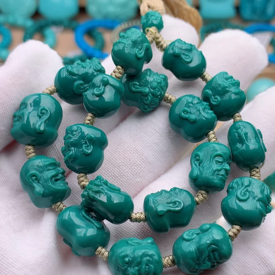 未镶嵌绿松石珠宝奇石