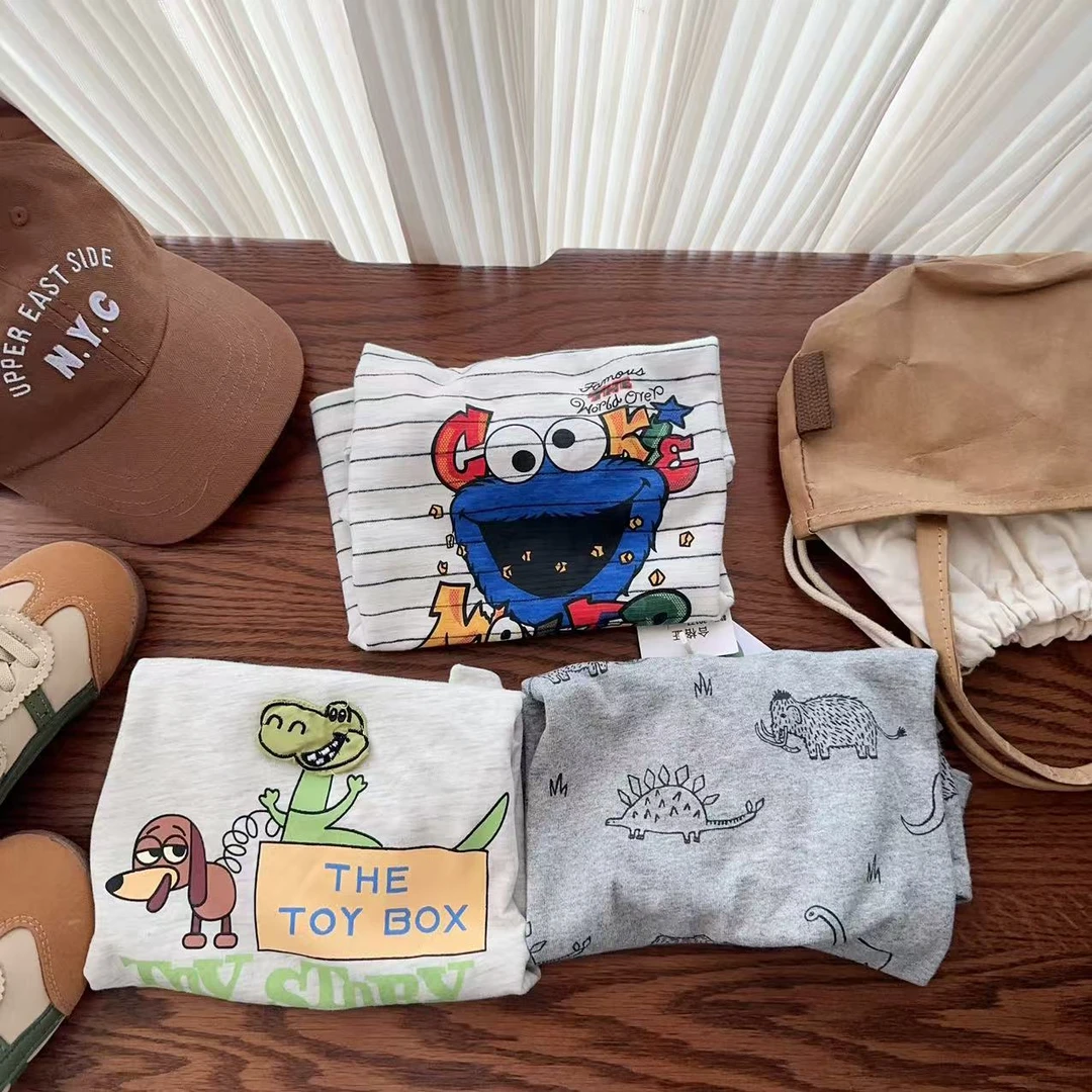 【卡通系福袋 A087】25年新款设计师原创设计搭配儿童短袖组合