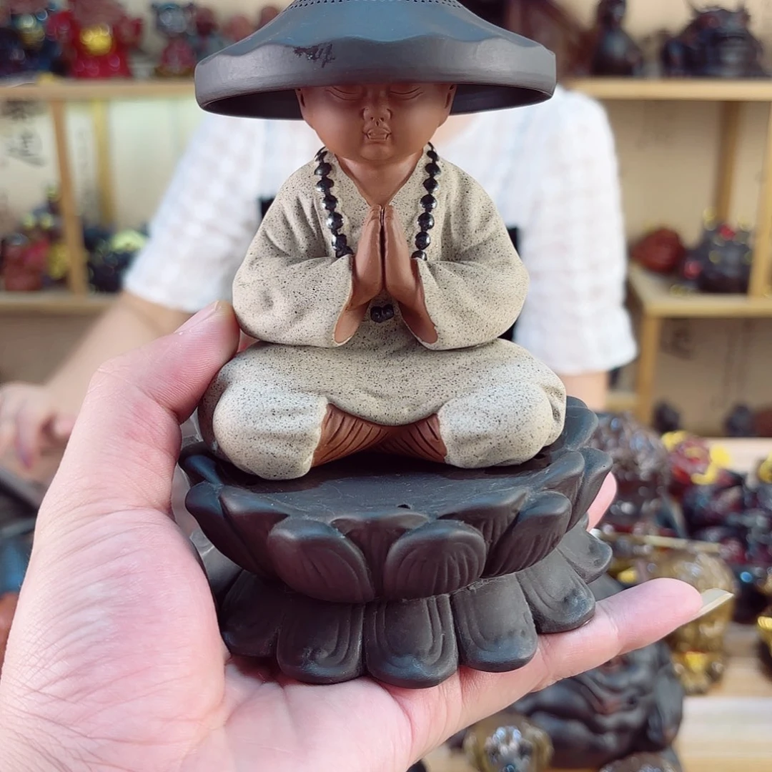 紫砂茶宠紫陶树脂茶宠摆件