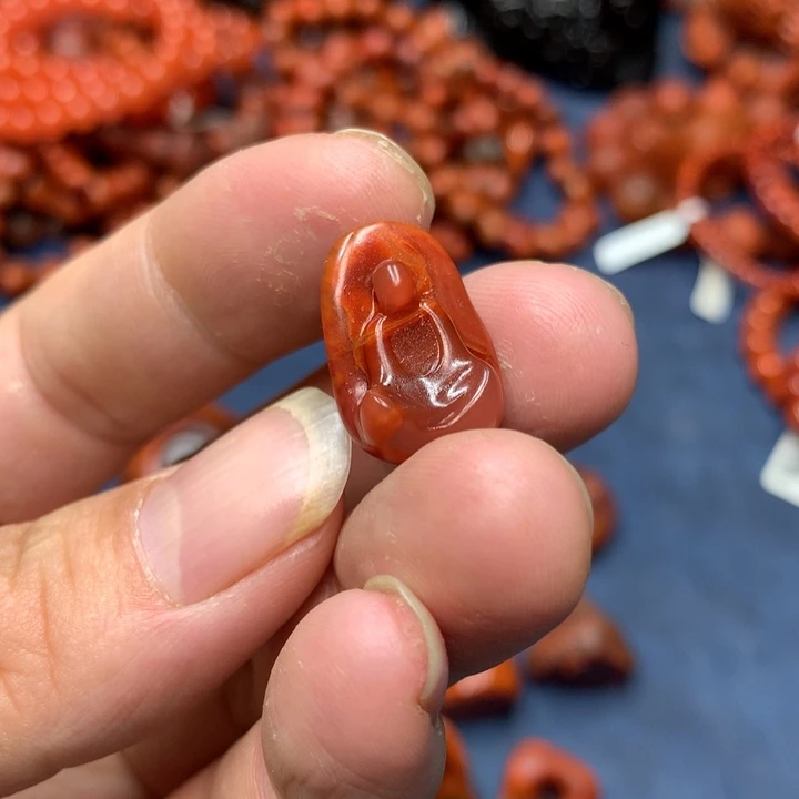 吊坠(不含链)未镶嵌南红玛瑙
