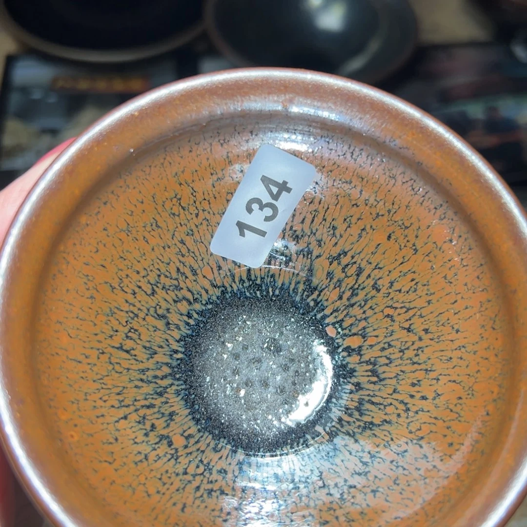 茶盏全手工原矿原釉建盏