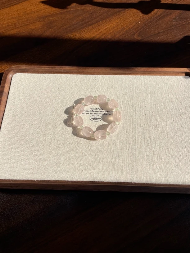 A03-粉晶葡萄石手串