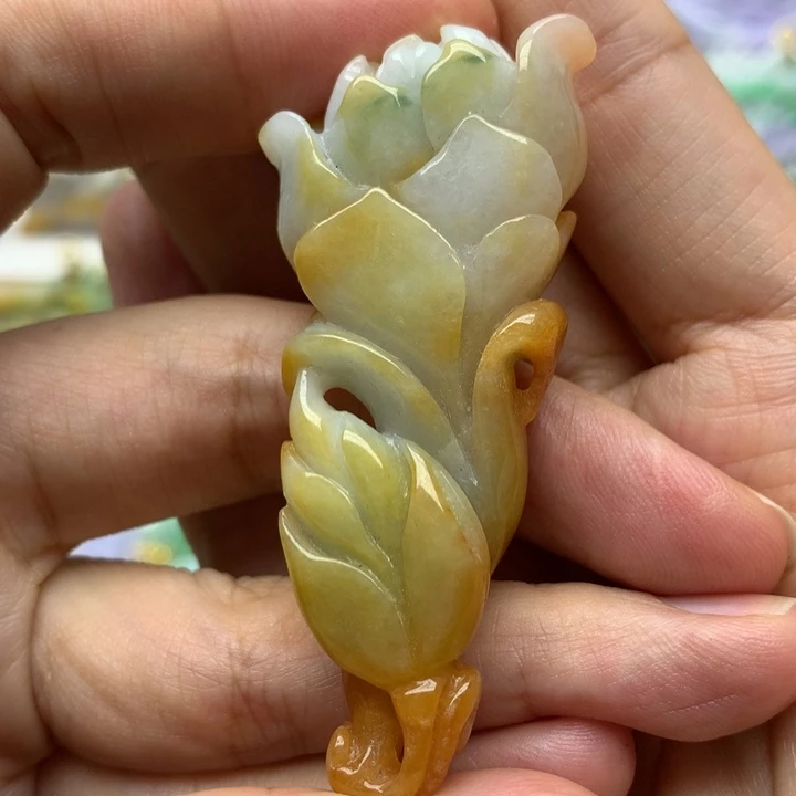 颈饰未镶嵌翡翠翡翠