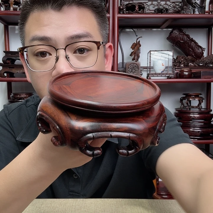 微凹黄檀工艺品底座