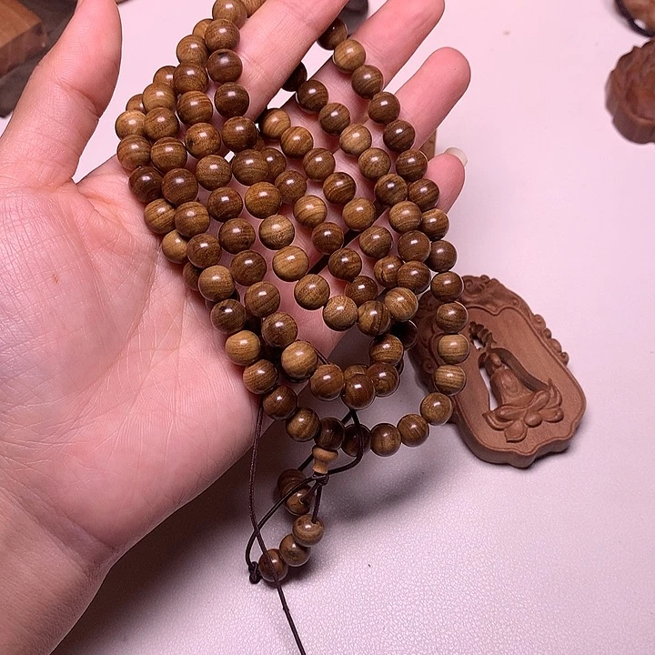 檀香木手串/手链檀香0.8/108檀香王