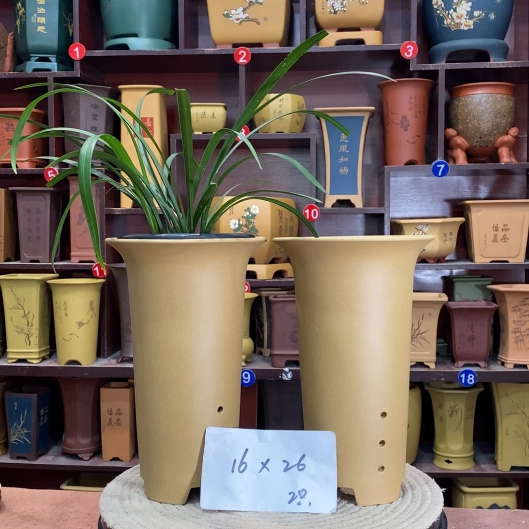 紫砂艺术紫砂花盆