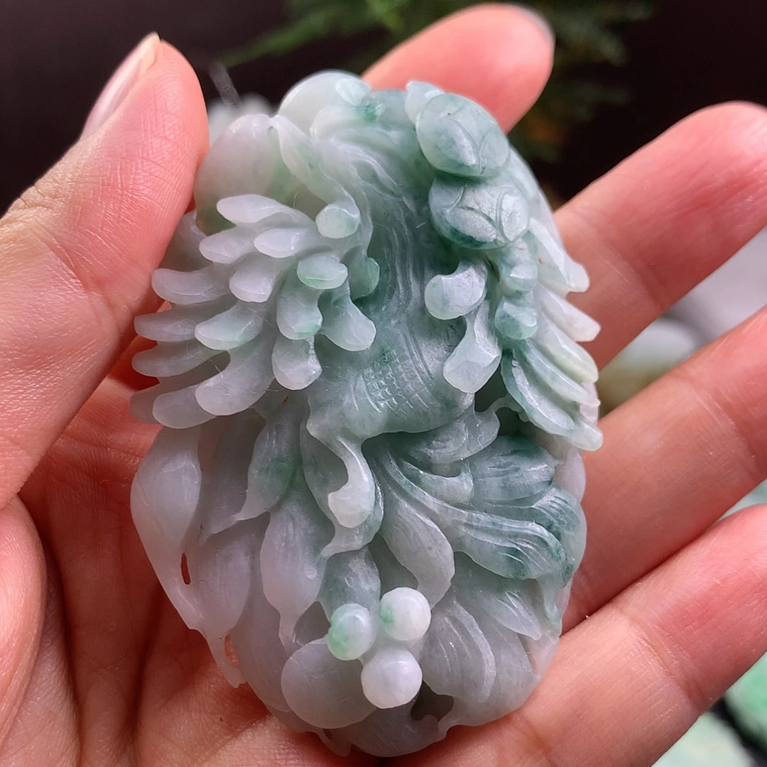 未镶嵌定制翡翠凤