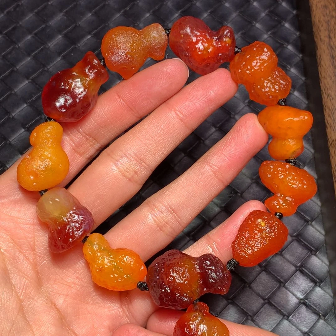 未镶嵌玛瑙/玉髓珠宝半成品
