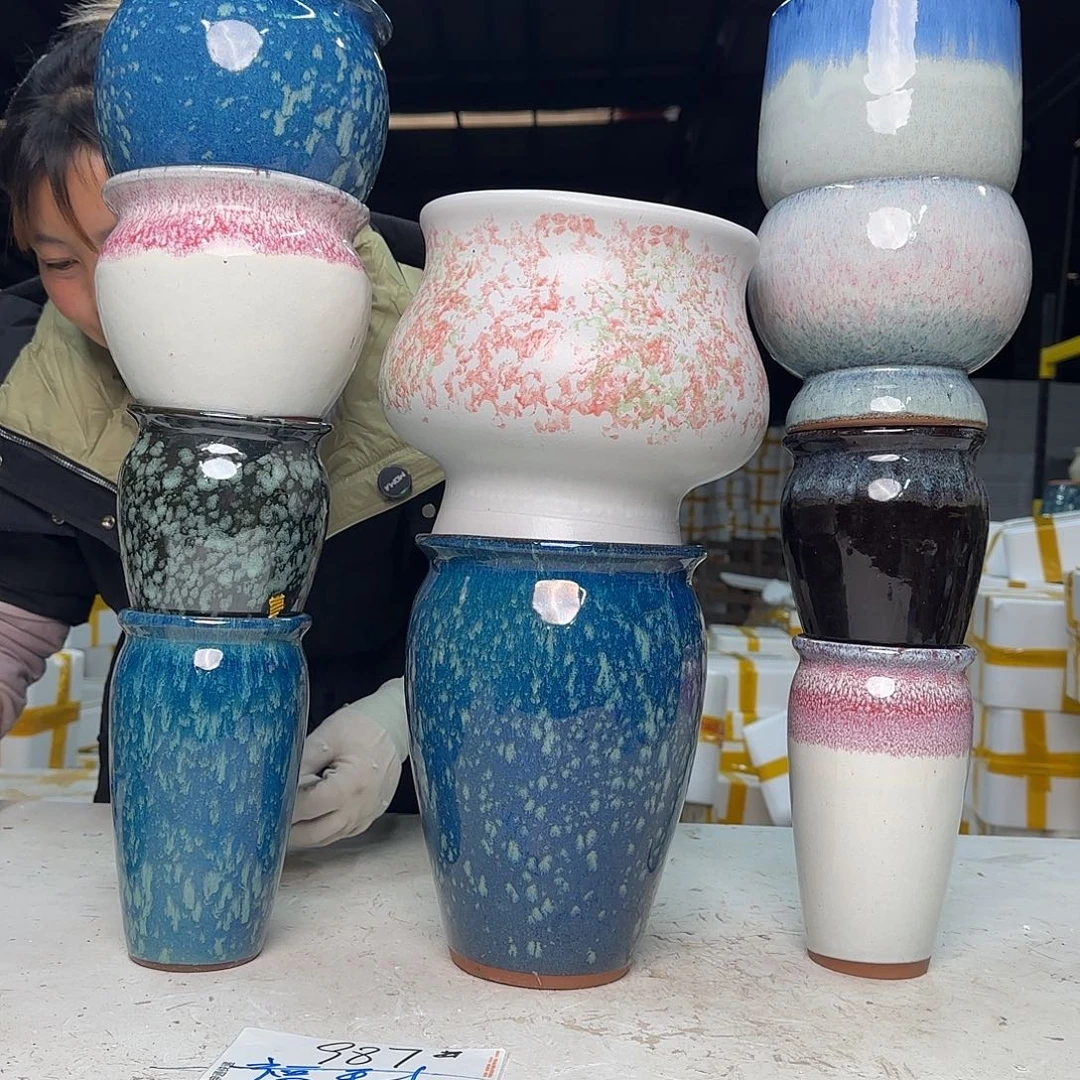 花盆紫砂云上花盆直播0101-987