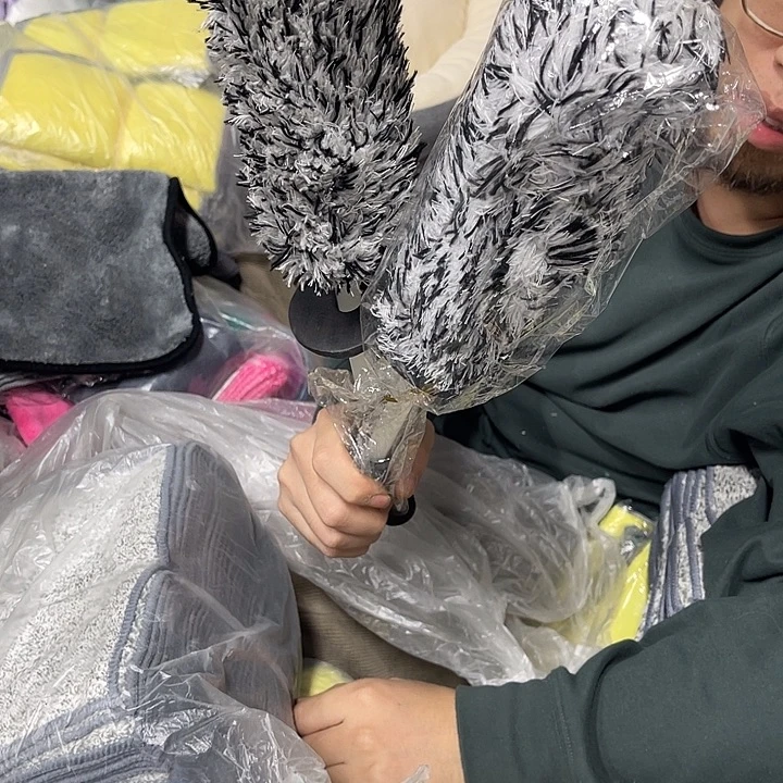 两个白黑轮刷包邮一组