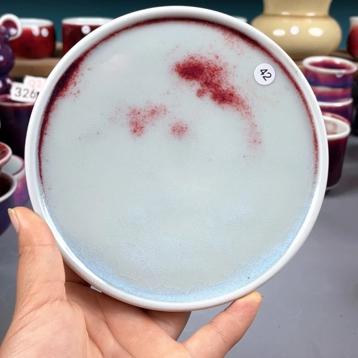 瓷片纯手工制作……微微瑕