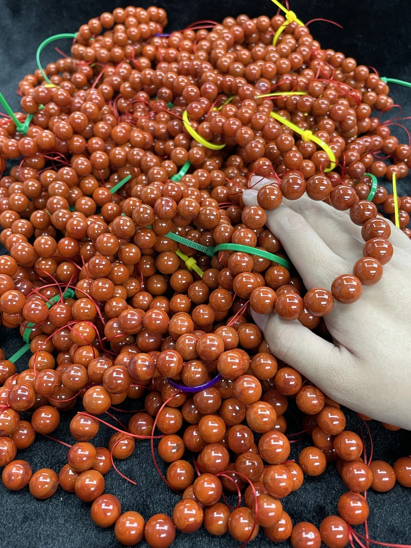 【小耿珠宝】南红单圈手串1.2（多样性发其一）