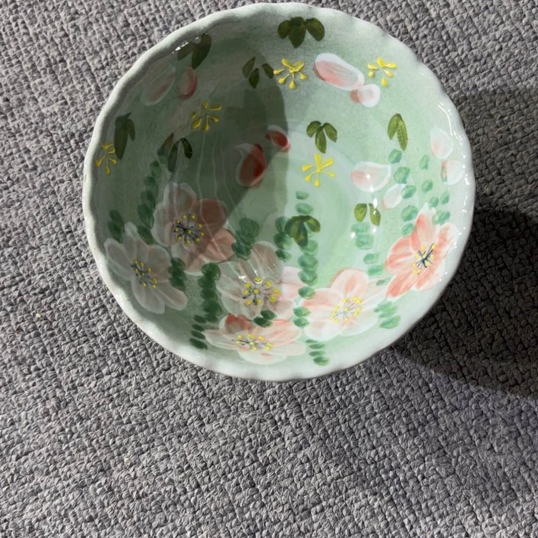 瓷片景德镇手绘高温釉下彩陶瓷茶具